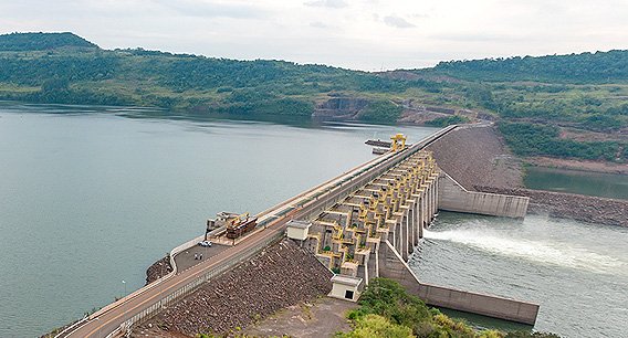 Foz do Chapecó: Asfalto impermeabiliza barragem