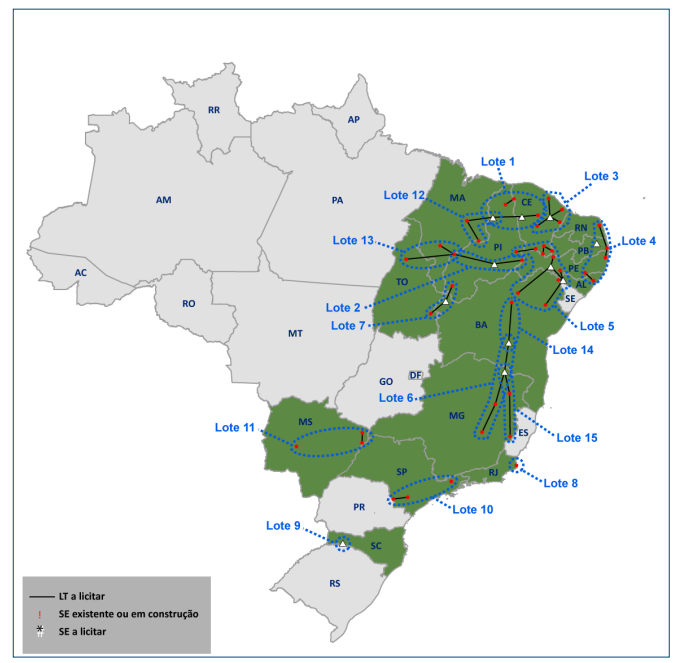 ANEEL realiza segundo maior leilão de transmissão de energia com R$ 18,2 bilhões em investimentos