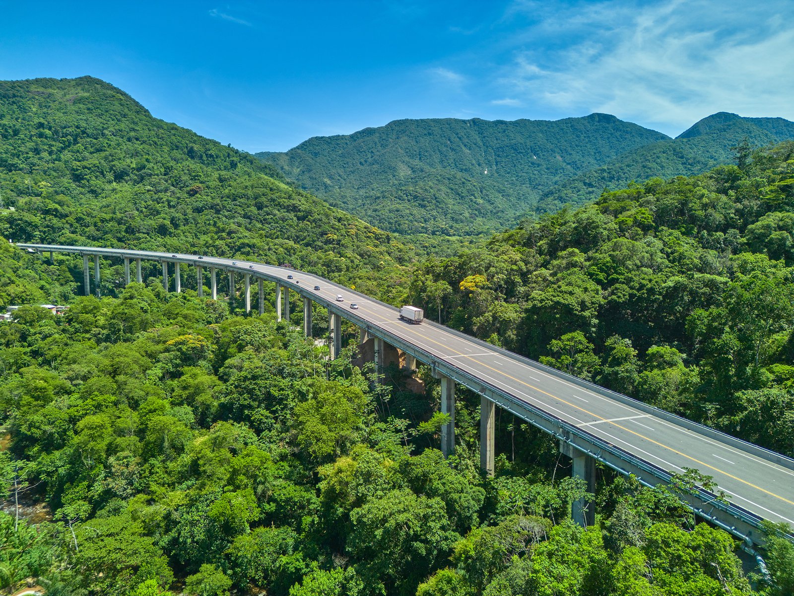 Automação e contenção nos contornos de Caraguatatuba e São Sebastião-SP