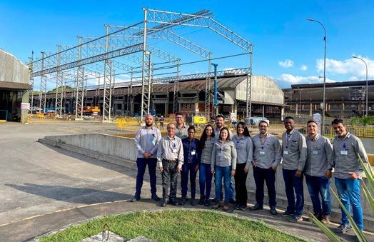 Novo Laminador de Perfis de Barra Mansa com aplicação de BIM e LPS